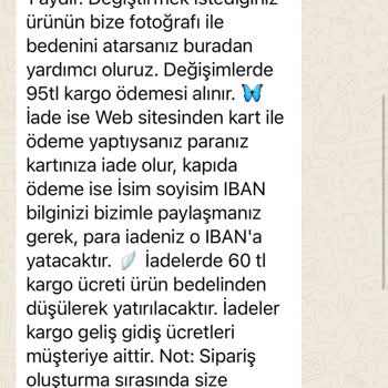 Xoxo Store Para İadesi Yapılmadı