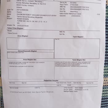 A101 Aldığım Xiaomi Marka Robot Süpürge