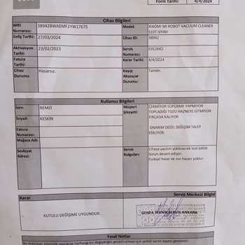 A101 Aldığım Xiaomi Marka Robot Süpürge