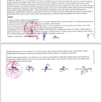 Derimod Artık Ücret İadesi Yapılsın?!