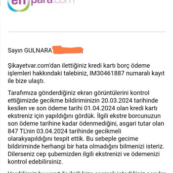 Findeks Eski Olan Bir Gecikme Maalesef Tekrar Görüyorum, Ama Böyle Bir Şey Yok