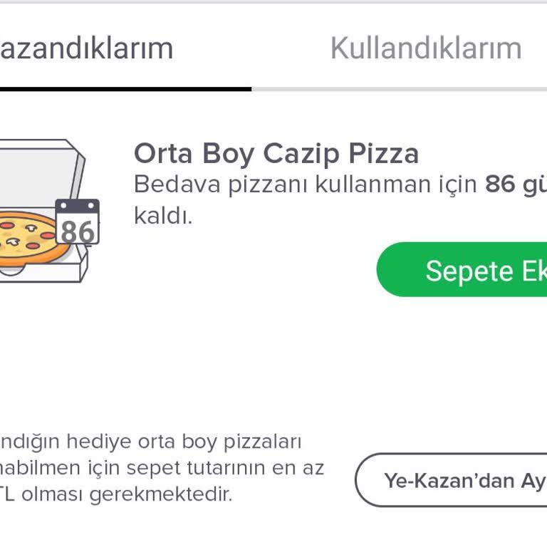Domino's Ye Kazan 250 Lira Alt Limit Saçmalığı
