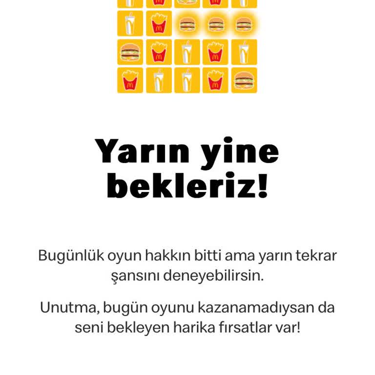 McDonald's Burger Crush Tekrar Deneyemedim!