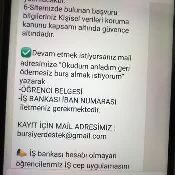 Türk Eğitim Vakfı Eğitim Bursu Vaadiyle Yaşanan Tatsız Deneyim