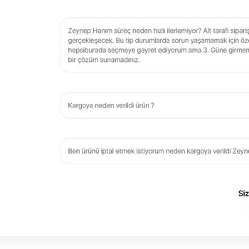 Hepsiburada Ürün İptal Edememe