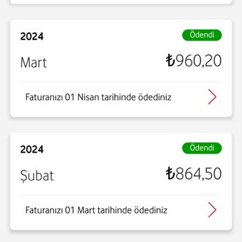 Vodafone Sebepsiz Yere Faturama Fazla Tutar Yansıttı