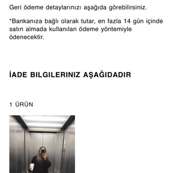 Zara Para İade Sorunu