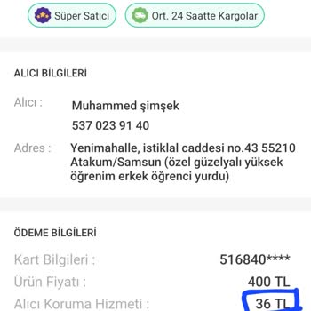 Dolap Uygulaması İade Ücreti Talebi