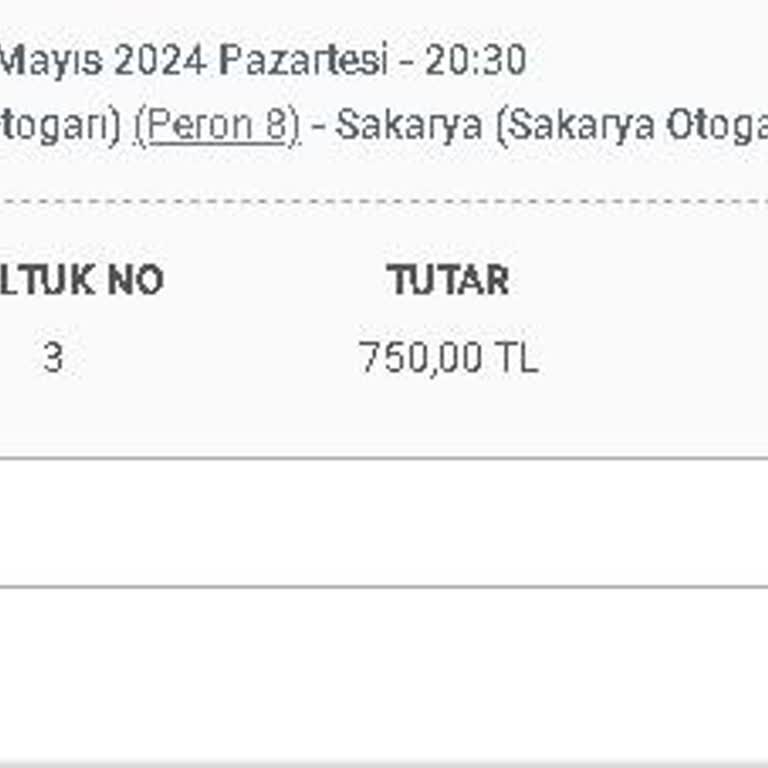 Öz Doğu Kars Turizm Obilet Bilet İptal Etmedi