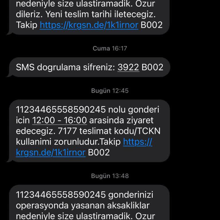 Kargomsende Kargo Teslim Edemiyor