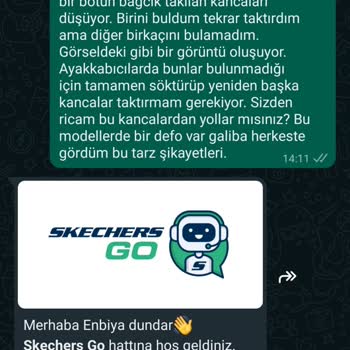Skechers Zannedersem Müşteri Ve Paraya Doymuş Artık.