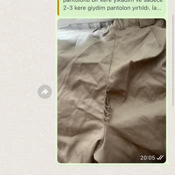 Suud Collection İade Kabul Etmiyor