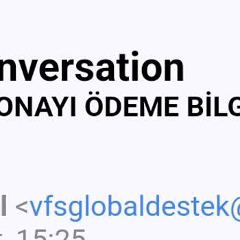 VFS Globali İnternet Sitesinde Yazan 0850 850 6397 Numarasından
