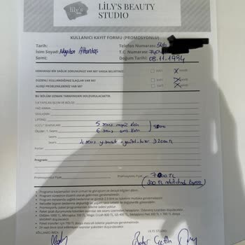 Lily's Beauty Studio Lazer Epilasyon Cihaz Sorunu