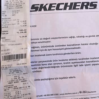 Skechers Kalitesiz Ürün Hayal Kırıklığı Yarattı