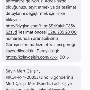Kolay Gelsin Çok Geç Gelen Kargo