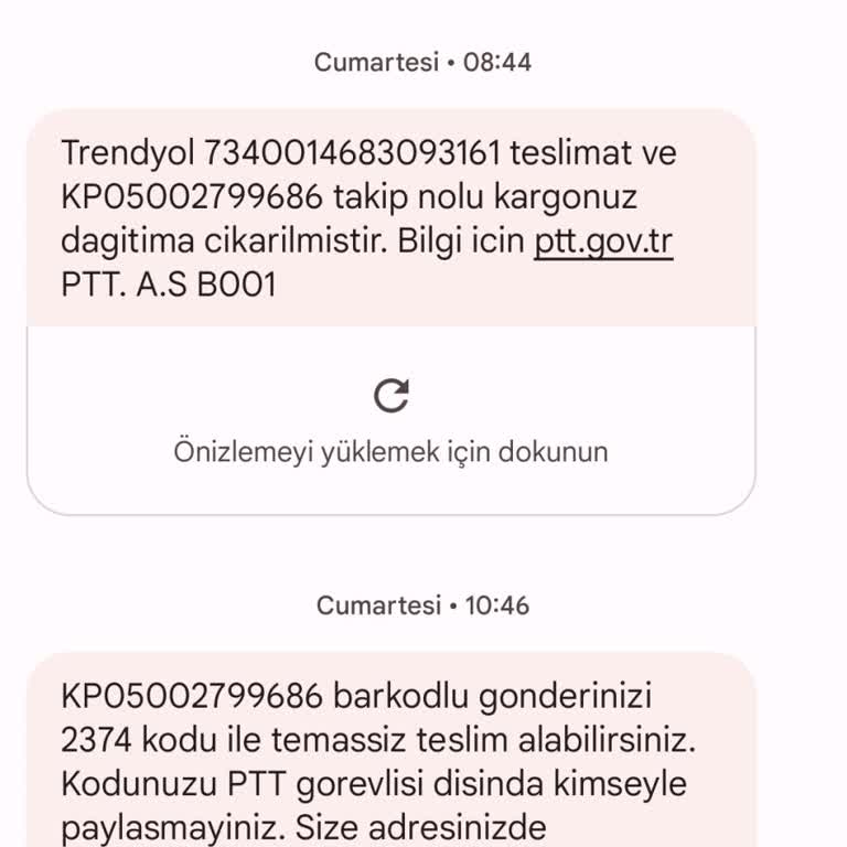 PTT Kargo Paketim Evimde Olmama Rağmen Gelmedi