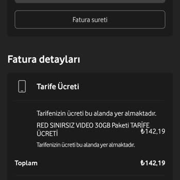 Vodafone Fahiş Fiyat Artışı