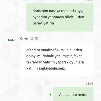 Tipobet365 Kural İhlali Bahanesi Bakiye Sıfırlama