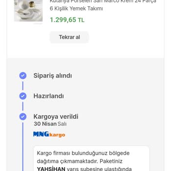 MNG Kargo'nun 2024 İlçeye Dağıtıma Çıkmaması