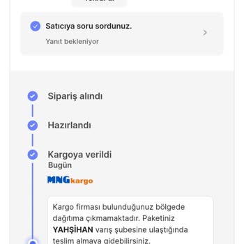 MNG Kargo'nun 2024 İlçeye Dağıtıma Çıkmaması