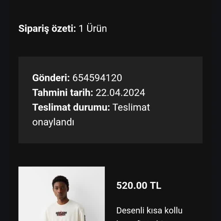 Bershka Ürünün Arkasında Değil