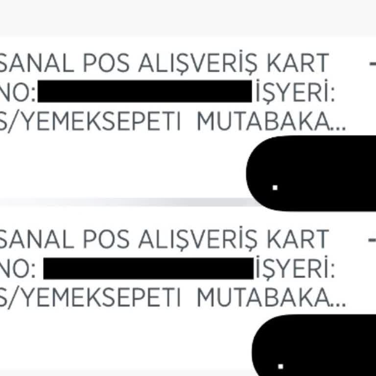 Yemek Sepeti Para Çekti Ama Sipariş Yok İade Yok Dönüş Yok