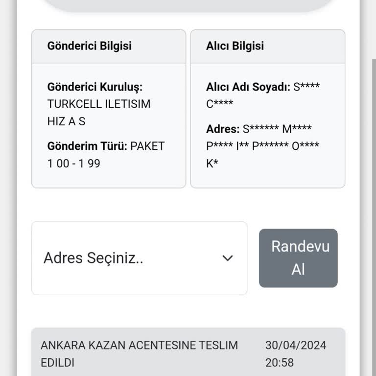 Turkcell Pasajdan Aldığım Ürünüm Nerede.