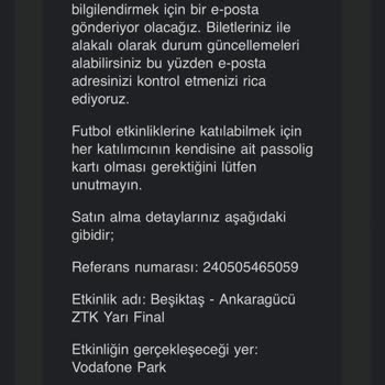 Banabilet.com Passolig Entegrasyonu Sorunu Ve İletişim Eksikliği
