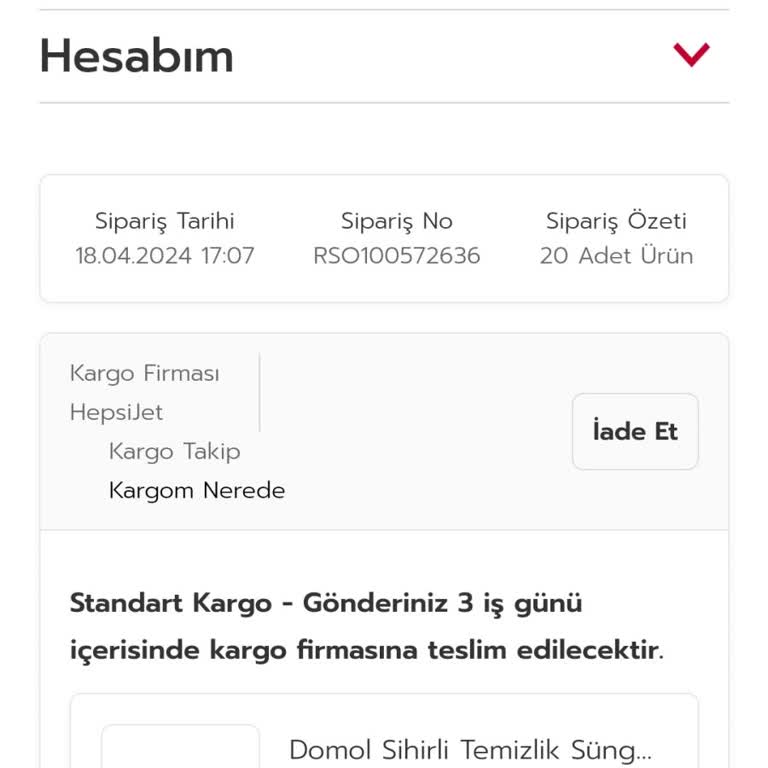 Rossmann Eksik Kargo Ve Çözümsüzlük