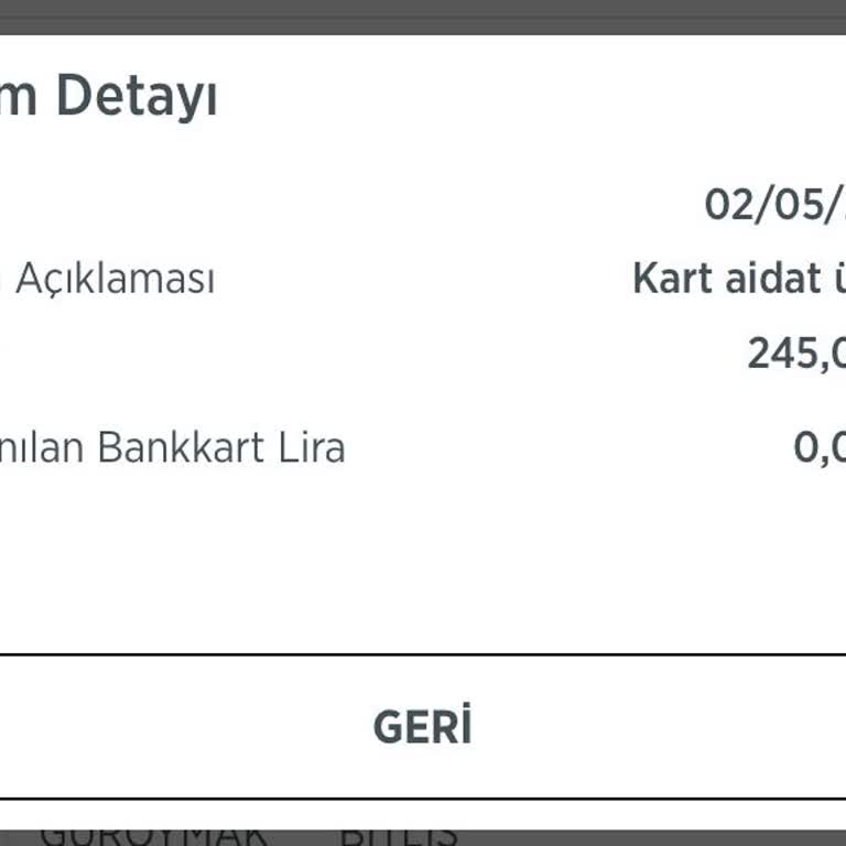 Ziraat Bankası Bankkart Platinum Kredi Kartı Aidat İadesi