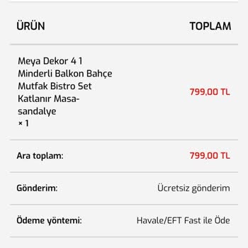 GNR Home Gnr Home Ödeme Yaptım Fakat Halen Beklemekteyim