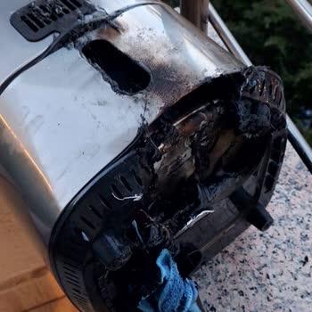 Electrolux Air Fryer Yanması Sonrası Oluşan Maddi Ve Manevi Hasar