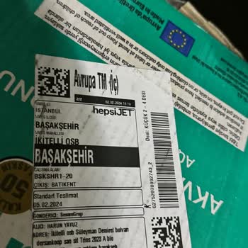 Sesam Grup (eksik Sista Şeffaf Silikon Gönderimi)