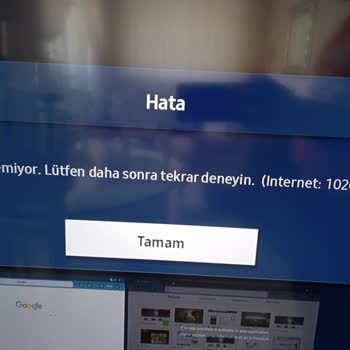 Samsung M7 43" TV Uygulama Yüklenemiyor Hatası