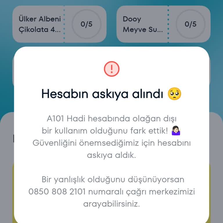 A101 Plus Askıya Alındı