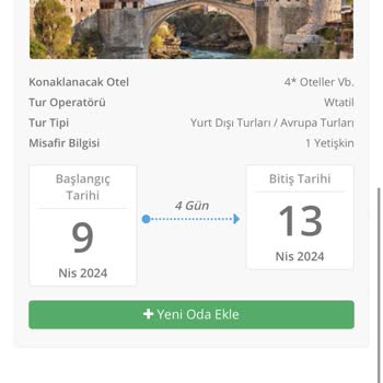 Tatil Sepetindeki Yanlış Bilgilendirme