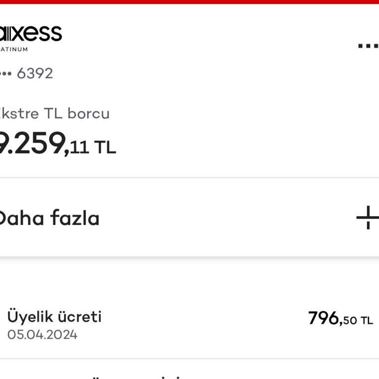 Akbank Axess Platinum 300 TL Kart Üyelik Ücreti Ve İade Edilmemesi