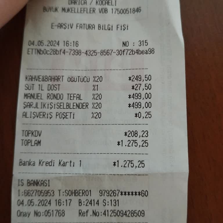 BİM Kişisel El Blenderı