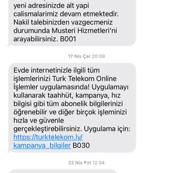 Türk Telekom Nakil İşlemi Sorunu Ve Altyapı Olmaması