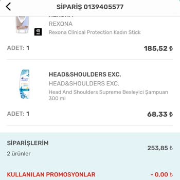 Watsons Siparişim Haberim Olmadan İade Olmuş Ancak Ödememi Alamdım
