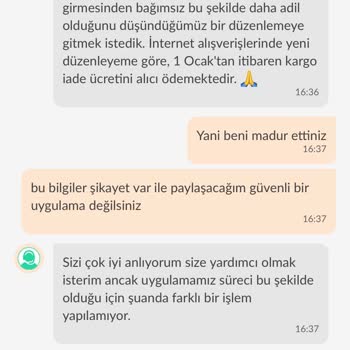 Dolap İadelerinde Müşteriyi Mağdur Bırakıyor
