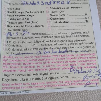 PTT Kargo Evde Olmama Rağmen Merdiven Çıkmamak İçin Evde Yok Demiş