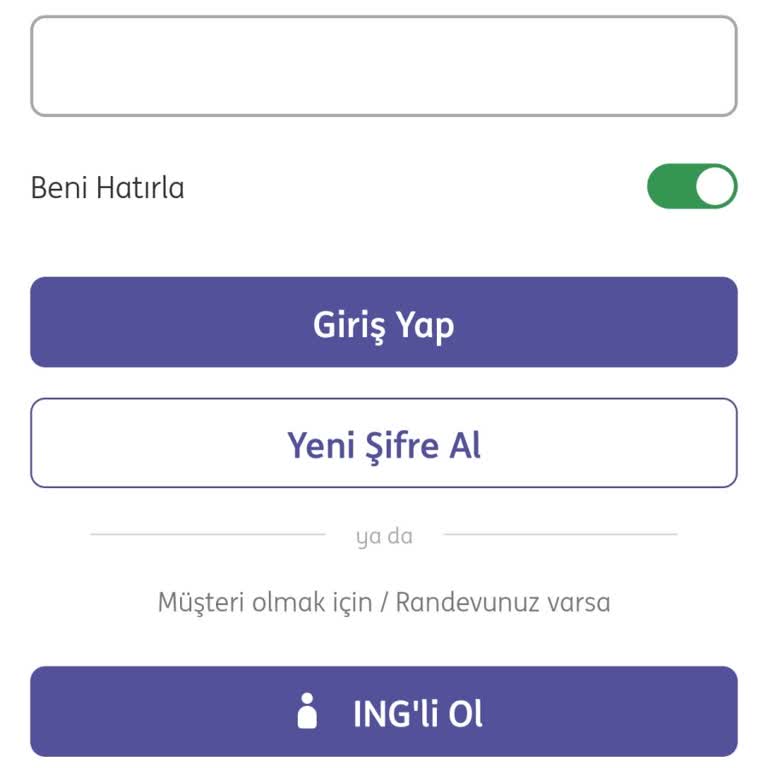 ING Mobil Uygulama Hatası