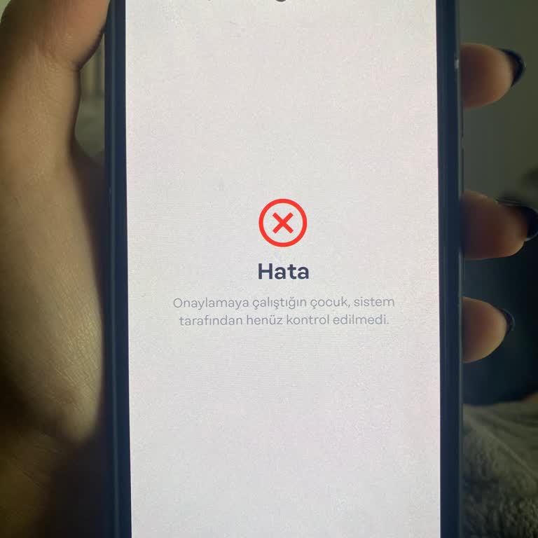 Papara Veli Onayı Hatası
