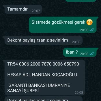 Sevosmell Firması Ödemesi Yapılan Ürünü Göndermiyor.