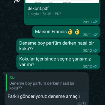 Sevosmell Firması Ödemesi Yapılan Ürünü Göndermiyor.