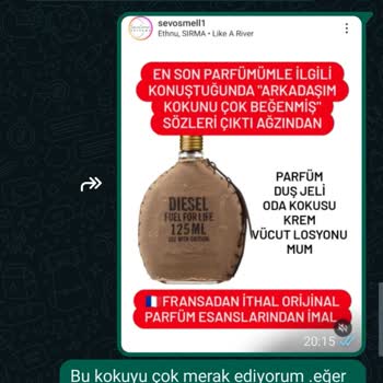 Sevosmell Firması Ödemesi Yapılan Ürünü Göndermiyor.