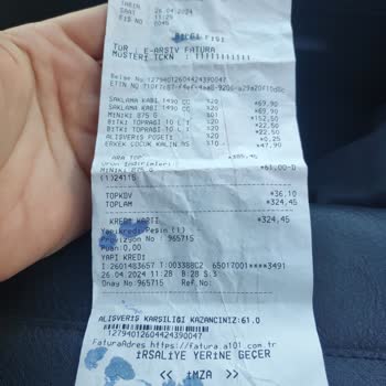 Başakşehir Güvercintepe De Bulunan A101 Kasiyerinden Şikayetçiyim