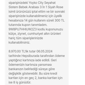 Hepsiburada Ürünümü Göndermiyor Onayım Olmadan Siparişimi İptal Ediyor